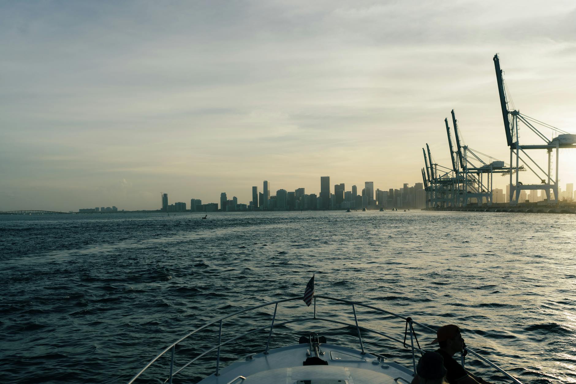 Miami skyline at warm sunset, representing the Mobile Disrupt 2026 conference setting.